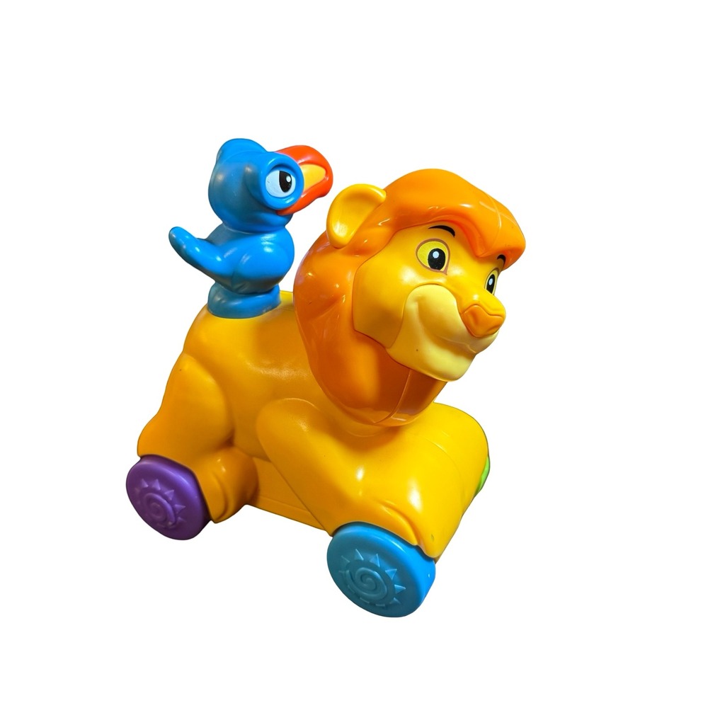 Fisher Price Disney Lion King Rollin Tunes Mufasa Zazu Sound Toy Mattel 2012